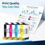 Compatible Epson Ink 232 Ink Cartridges Combo Pack of 10 - Image 4