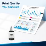 Compatible Epson 502 Black Ink Bottle - T502120-S - Image 4