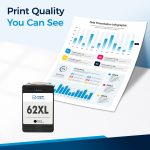 Compatible HP 62XL Black Ink Cartridge | High Yield - Image 4