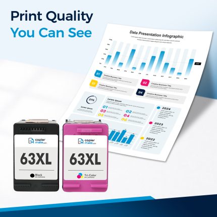 Compatible HP 63XL Ink Cartridge 2‑Pack | High Yield - Image 4