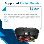 Compatible HP 64XL Ink Cartridges 3‑Pack | 2 Black + 1 Tri‑Color - Image 2