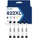 Compatible Epson 822 XL Ink Cartridges 5-Pack - High Yield