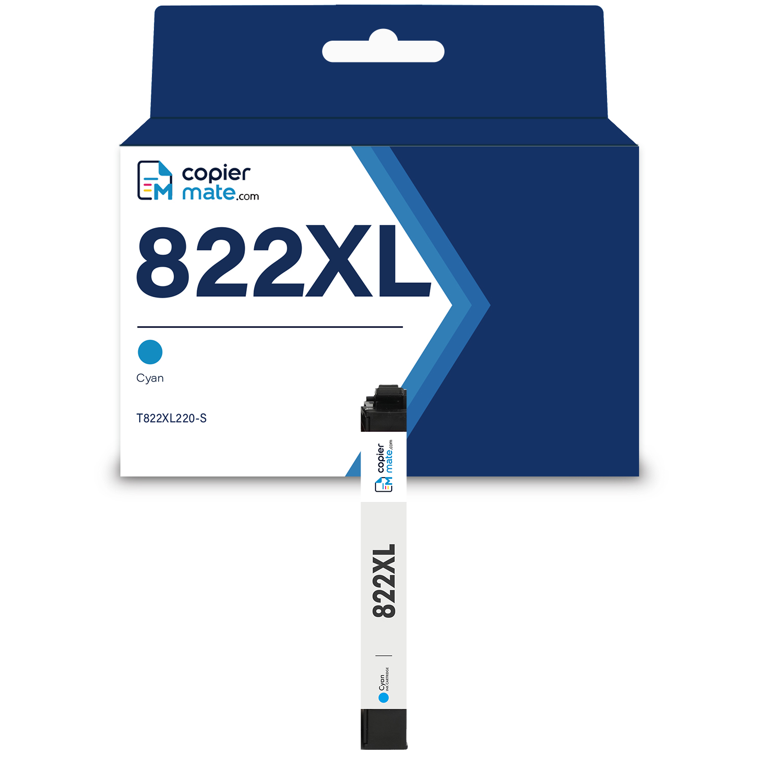 822XL-C Compatible Epson 822XL Cyan Ink Cartridge - High Yield - Image 1