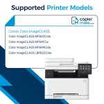 Compatible Canon 054H Yellow Toner Cartridge - High Yield - Image 2