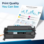 Compatible Canon 057 Black Toner Cartridge - With Chip(3009C001) - Image 4