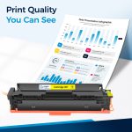 Compatible Canon 067 Yellow Toner Cartridge | Standard Yield - Image 4