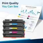 Compatible Canon 067H Toner Cartridge 4-Pack | High Yield - Image 4