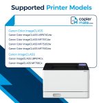 Compatible Canon 069 Toner Cartridge 4-Packs | Standard Yield - With Chip - Image 2