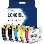 Compatible Brother LC401XL Ink  5-Pack | High Yield