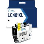 Compatible Brother LC401XL Black Ink Cartridge - High Yield