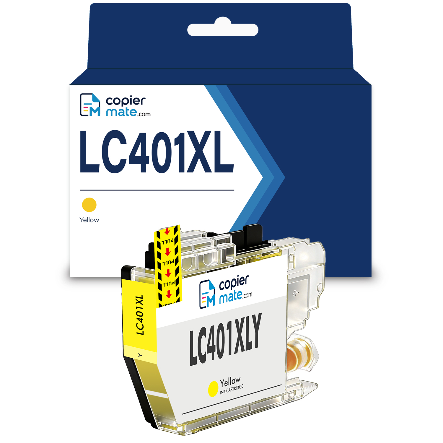 LC401XL-Y Compatible Brother LC401XLY Yellow Ink Cartridge - Image 1