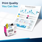 Compatible Brother LC401XLM Magenta Ink Cartridge - High Yield - Image 4