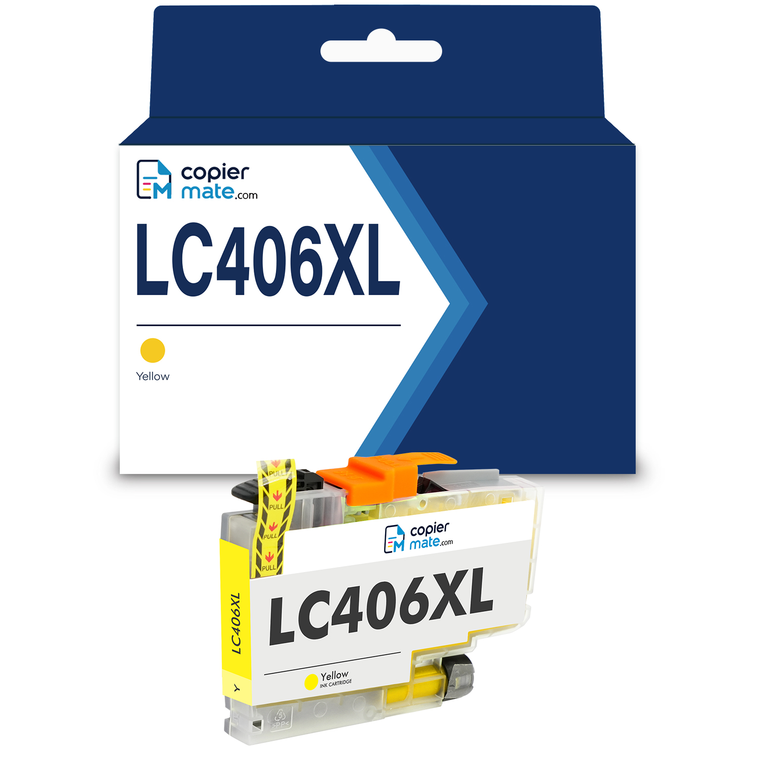 LC406XL-Y Compatible Brother LC406XL Yellow Ink Cartridge - Image 1