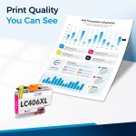 Compatible Brother LC406XL Magenta Ink Cartridge - Image 4