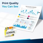Compatible Brother LC406XL Yellow Ink Cartridge - Image 4