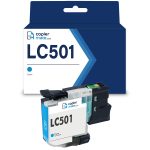 Compatible Brother LC501 Cyan Ink Cartridge - Standard Yield