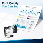 Compatible Brother LC501 Black Ink Cartridge - Standard Yield - Image 4