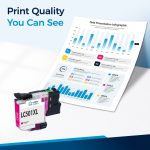 Compatible Brother LC501XL Magenta Ink Cartridge - High Yield - Image 4