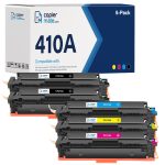 Compatible HP 410A Toner Cartridge 5-Pack | Standard Yield