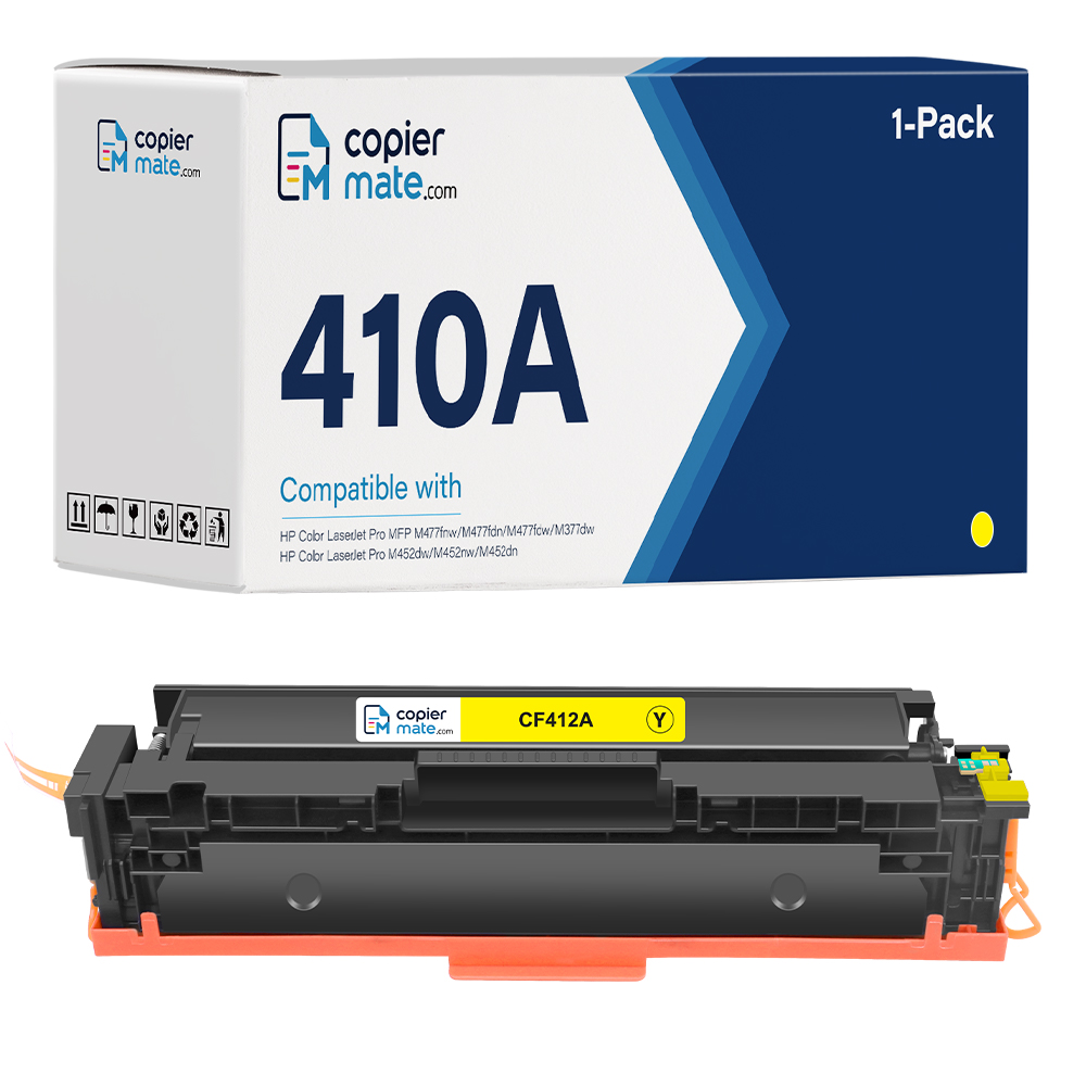 CF410A-主图-Y Compatible HP 410A Yellow Toner Cartridge | Standard Yield - Image 1