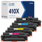 Compatible HP 410X Toner Cartridge 4-Pack | High Yield