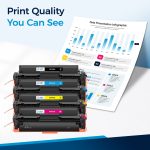 Compatible HP 410X Toner Cartridge 4-Pack | High Yield - Image 4