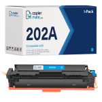 Compatible HP 202A Cyan Toner Cartridge | With Chip