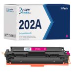 Compatible HP 202A Magenta Toner Cartridge | With Chip