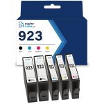 Compatible HP 923 Ink Cartridges 5-Pack | 2 Black + Cyan + Magenta + Yellow