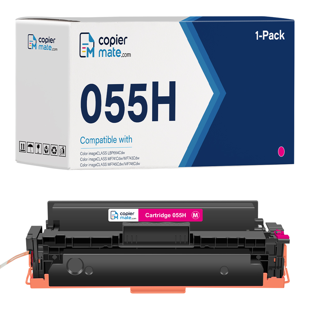 Cartridge 055H-主图-M Compatible Canon 055H Magenta Toner Cartridge | High Yield - Image 1