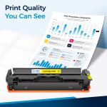 Compatible Canon 075H Yellow Toner Cartridge | High Yield - Image 4
