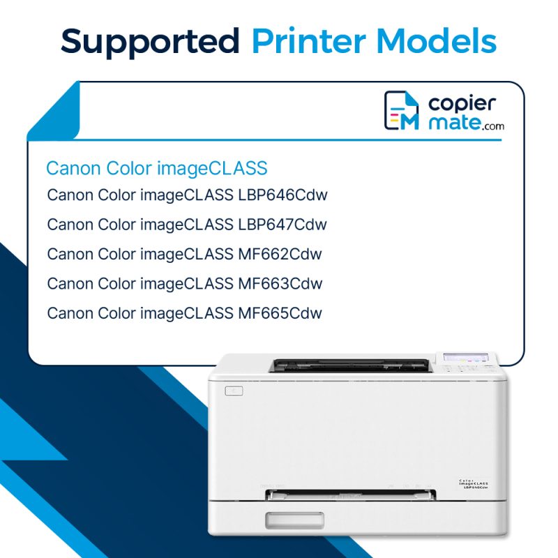 Compatible Canon 075H Toner Cartridge 4-Pack | High Yield