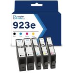 Compatible HP 923e 923XL Ink Cartridges 5-Pack | 2 Black + Cyan + Magenta + Yellow