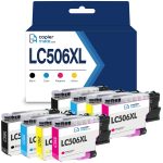 Compatible Brother LC506XL Ink Cartridges 8-Pack | High Yield