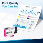 Compatible Brother LC506XL Magenta Ink Cartridge | High Yield - Image 4