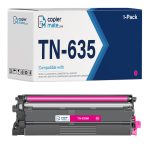 Compatible Brother TN635 Magenta Toner Cartridge | Standard Yield