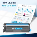 Compatible Brother TN635 Cyan Toner Cartridge | Standard Yield - Image 4