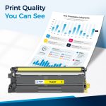 Compatible Brother TN635 Yellow Toner Cartridge | Standard Yield - Image 4