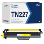 Compatible Brother TN227 Yellow Toner Cartridge