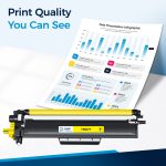 Compatible Brother TN227 Yellow Toner Cartridge - Image 4