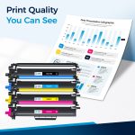 Compatible Brother TN227 4-Pack Toner Cartridge - Image 4