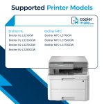 Compatible Brother TN227 Black Toner Cartridge - Image 2