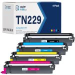 Compatible Brother TN229 4-Pack Toner Cartridge