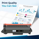 Compatible Brother TN830 Black 1 Pack Toner Cartridge - Image 4