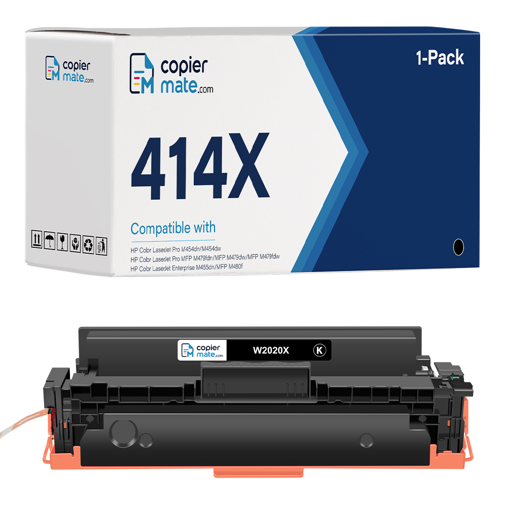 W2020X-主图-K Compatible HP 414X Black Toner Cartridge | High Yield - Image 1