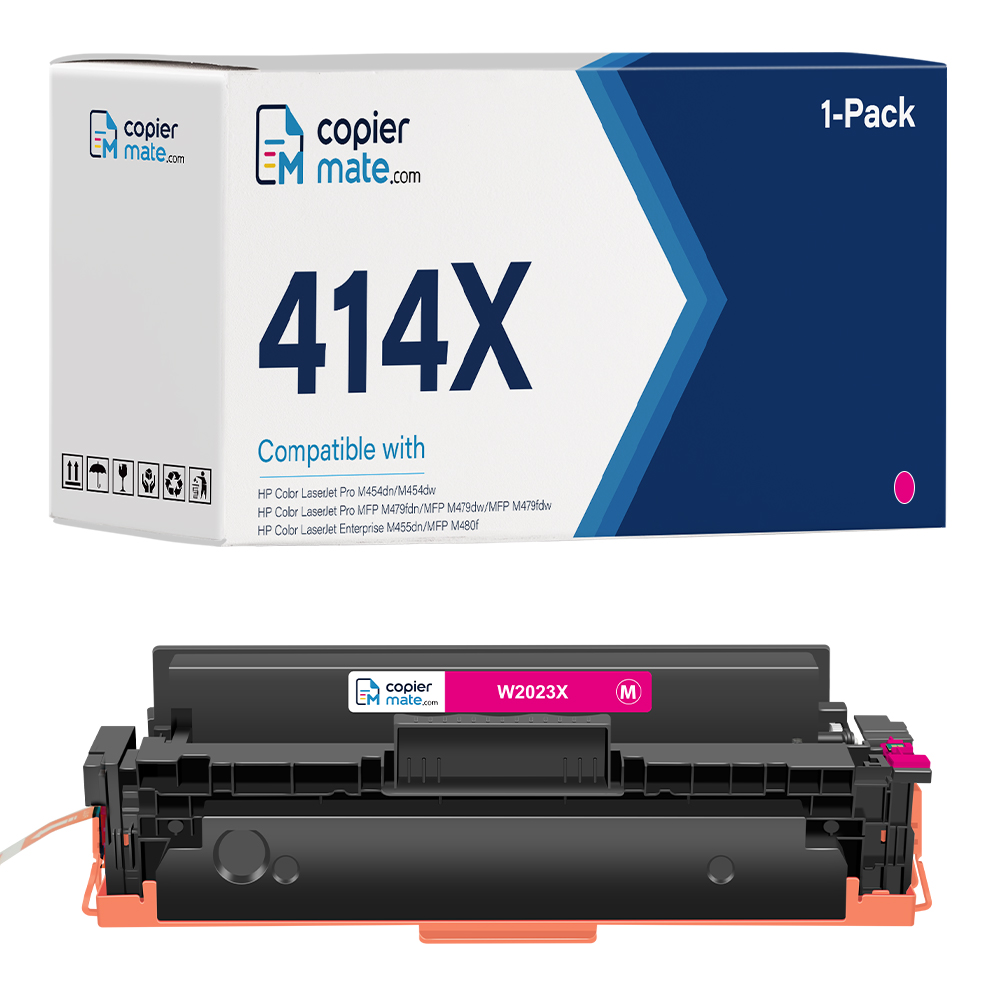 W2020X-主图-M Compatible HP 414X Magenta Toner Cartridge | High Yield - Image 1