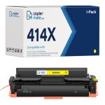 Compatible HP 414X Yellow Toner Cartridge | High Yield