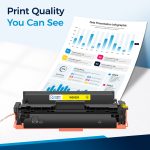 Compatible HP 414X Yellow Toner Cartridge | High Yield - Image 4