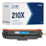 Compatible HP 210X Cyan Toner Cartridge | High Yield