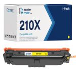 Compatible HP 210X Yellow Toner Cartridge | High Yield